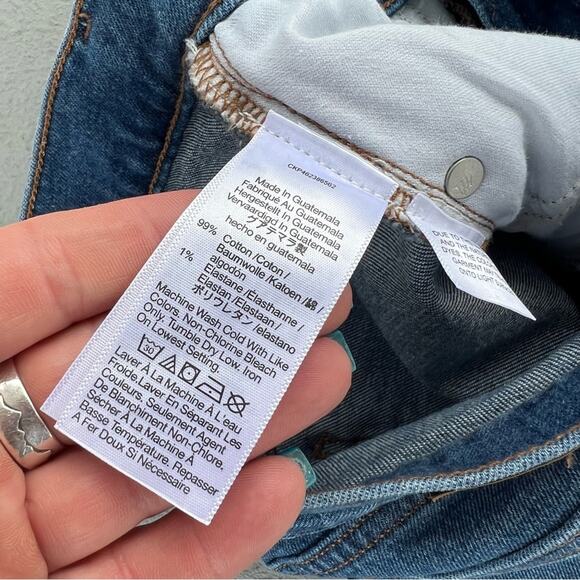 Madewell the PERFECT Vintage Straight Jeans Raw Hem in Mayfield Wash - Picture 6 of 6